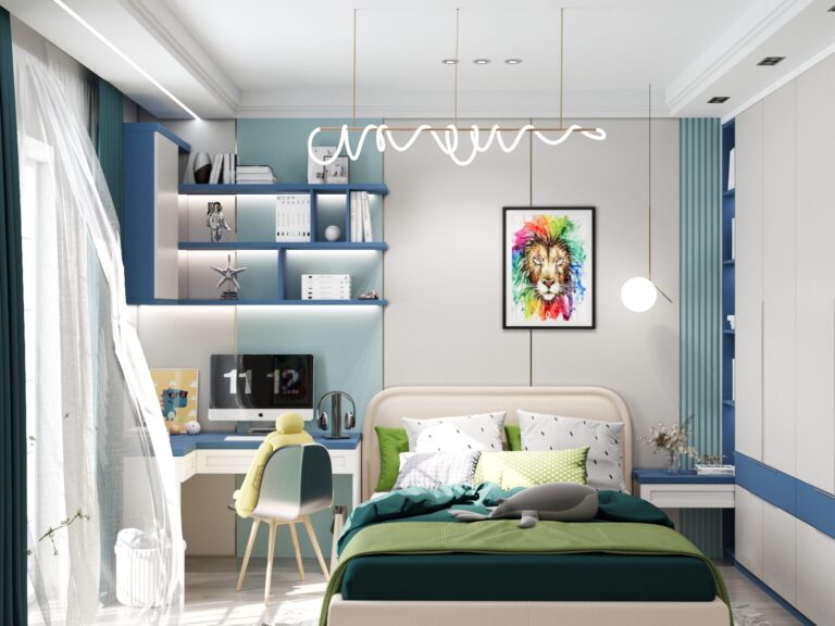 Авторский дизайн интерьеров премиум класса - спальня для мальчика