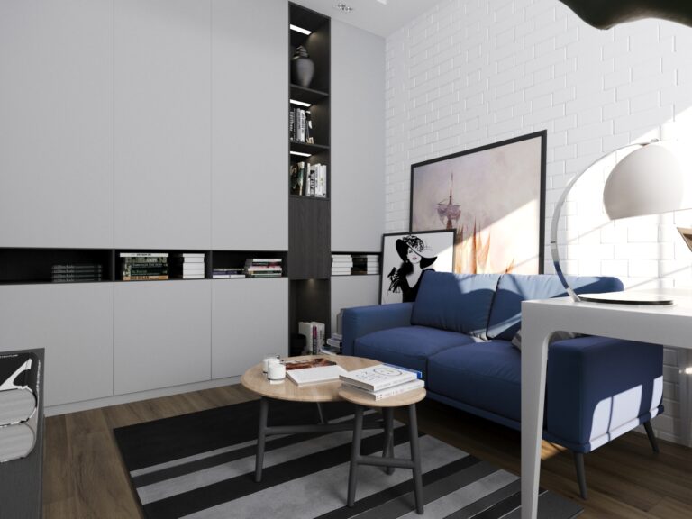 Авторский дизайн интерьеров премиум класса - кабинет. Победитель премии лучший поселок года.