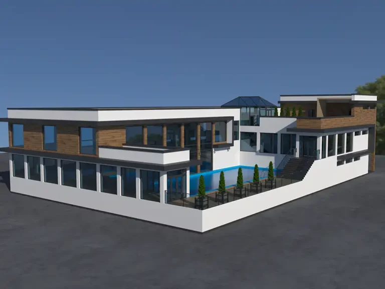 ФОК Термы 3 1 DEROOMS Москва Быстровозводимый оздоровительно развлекательный термальный комплекс